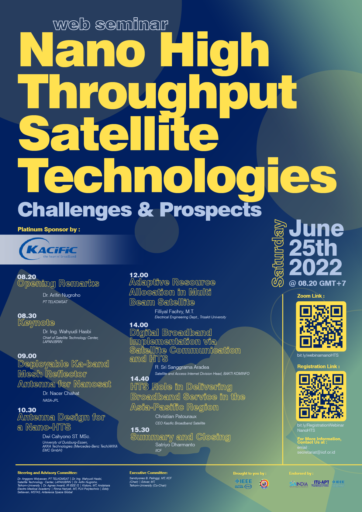 Nano High Throughput Satellite Technologies